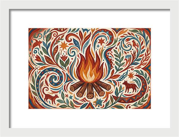 Campfire Folk Art