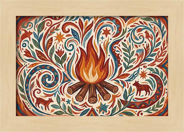 Campfire Folk Art
