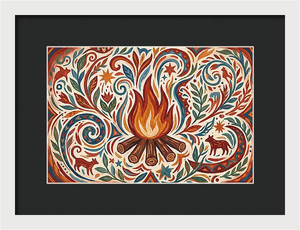Campfire Folk Art