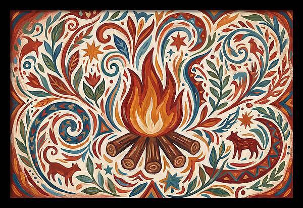 Campfire Folk Art