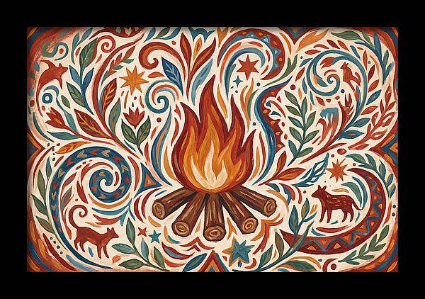 Campfire Folk Art