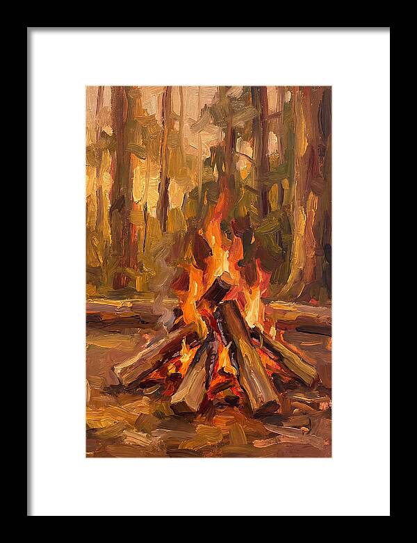 Campfire Serenity In Nature