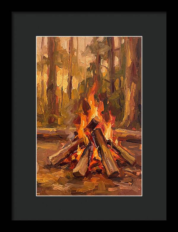 Campfire Serenity In Nature