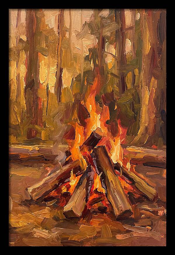 Campfire Serenity In Nature