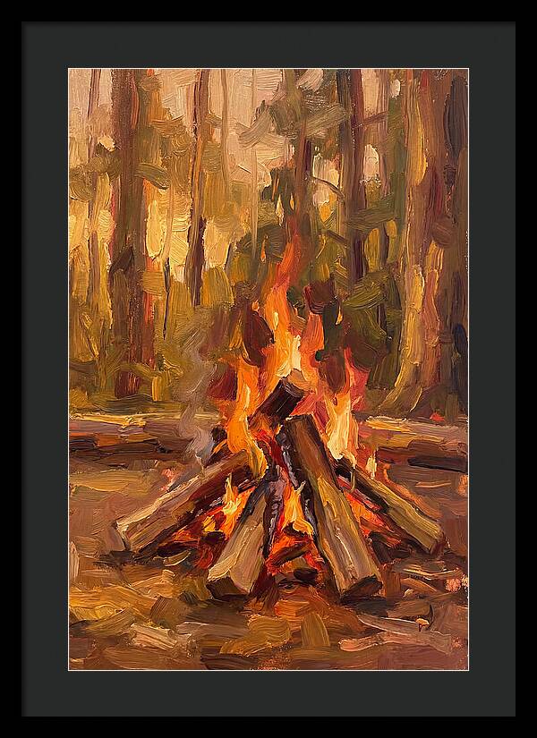 Campfire Serenity In Nature