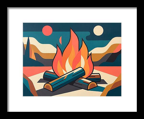 Campfire Under The Stars