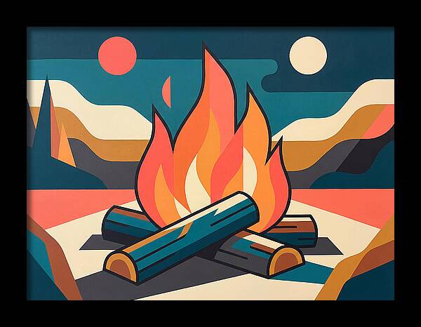 Campfire Under The Stars