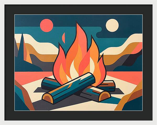Campfire Under The Stars