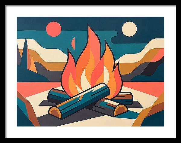 Campfire Under The Stars