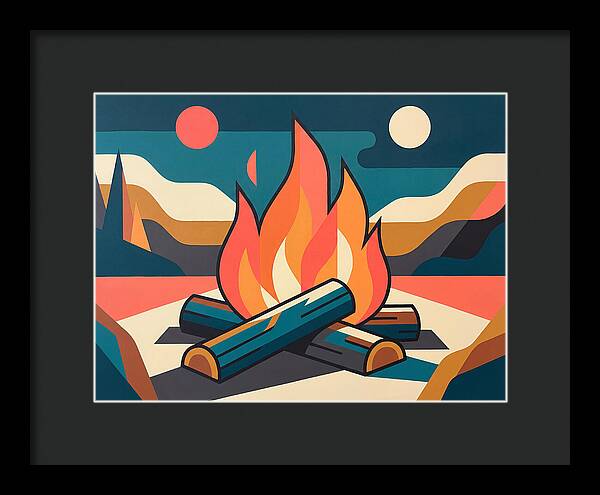 Campfire Under The Stars