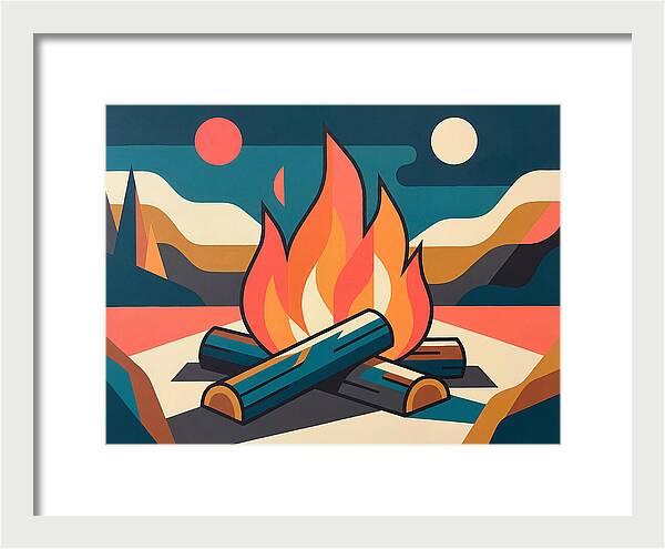 Campfire Under The Stars