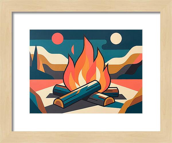 Campfire Under The Stars