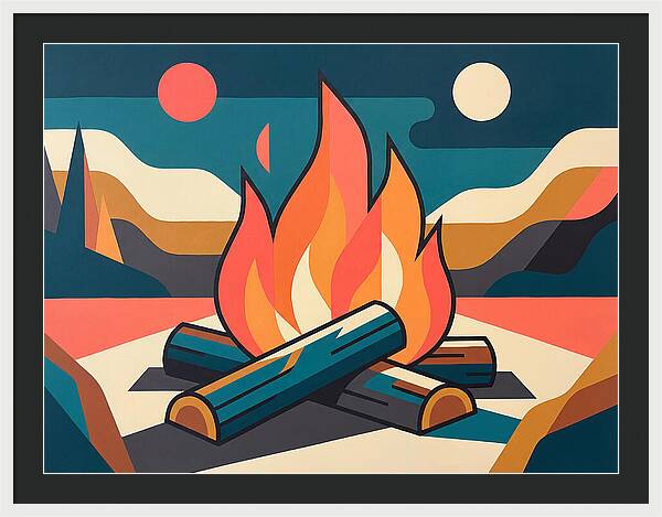 Campfire Under The Stars