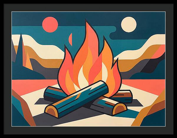 Campfire Under The Stars