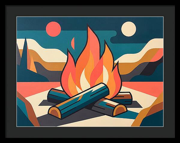 Campfire Under The Stars