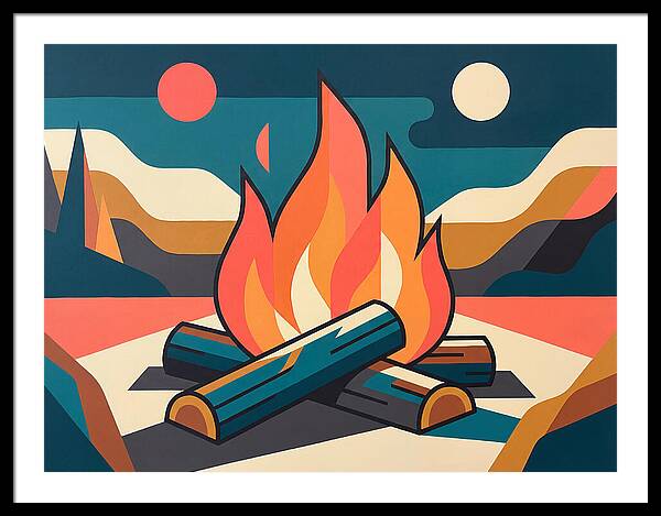 Campfire Under The Stars