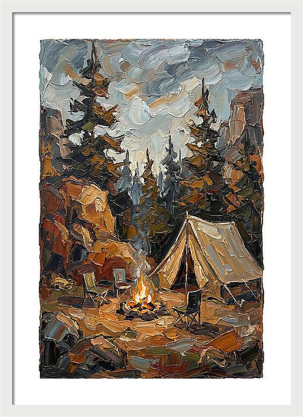 Camping Under The Stars
