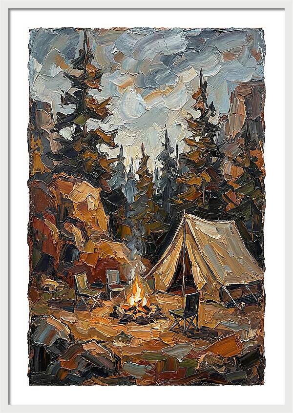 Camping Under The Stars