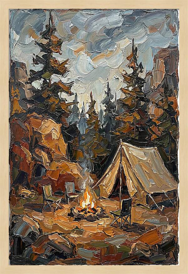 Camping Under The Stars