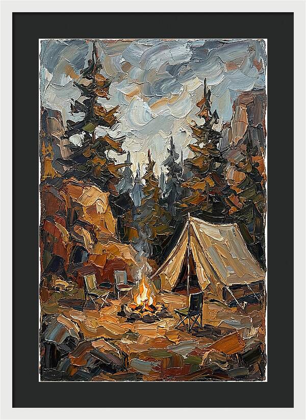 Camping Under The Stars