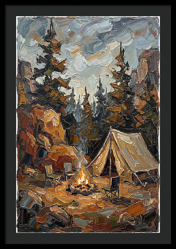 Camping Under The Stars
