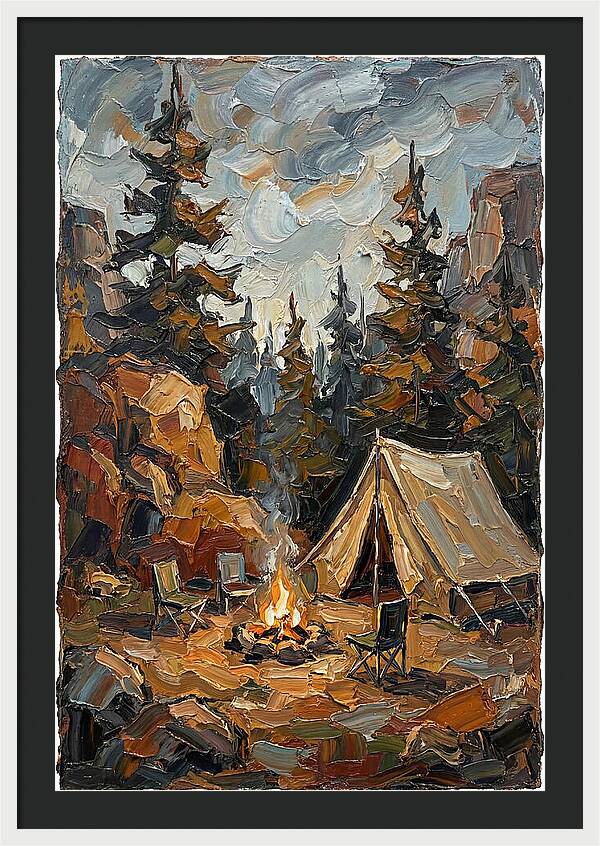 Camping Under The Stars