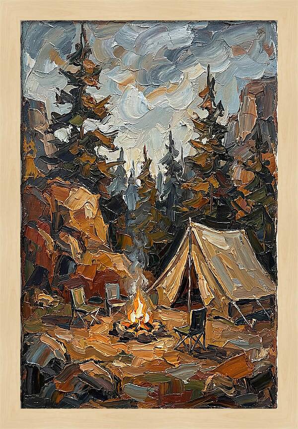 Camping Under The Stars