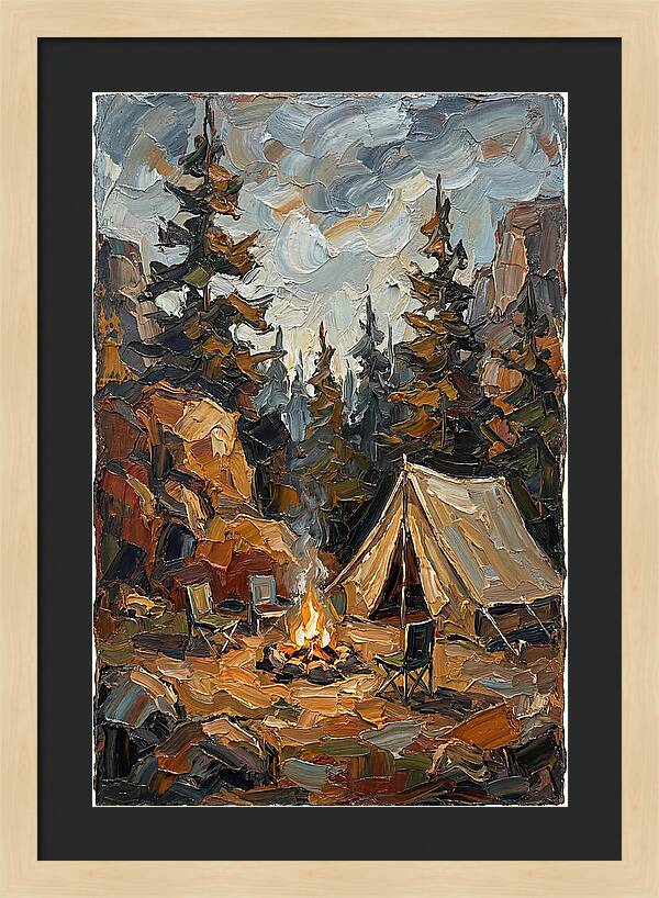 Camping Under The Stars