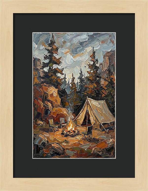 Camping Under The Stars
