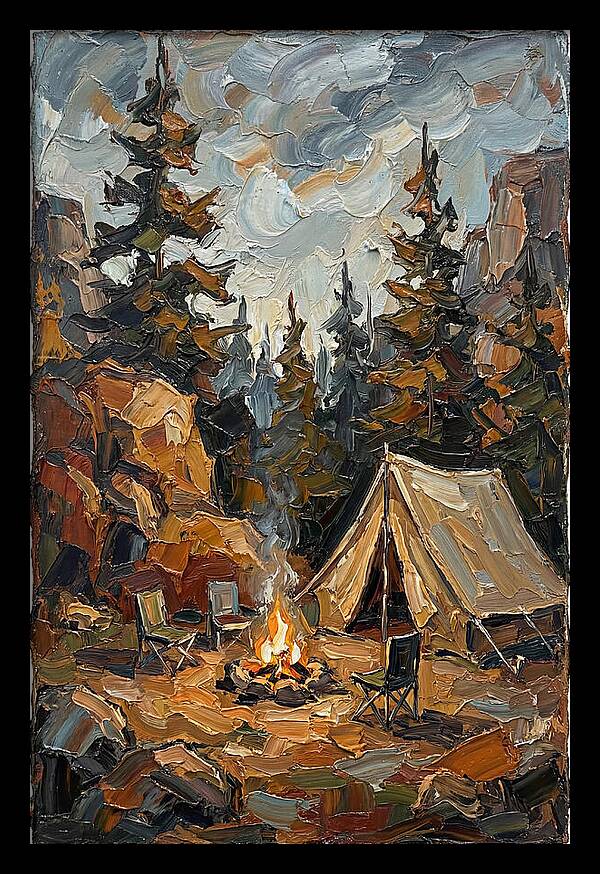 Camping Under The Stars