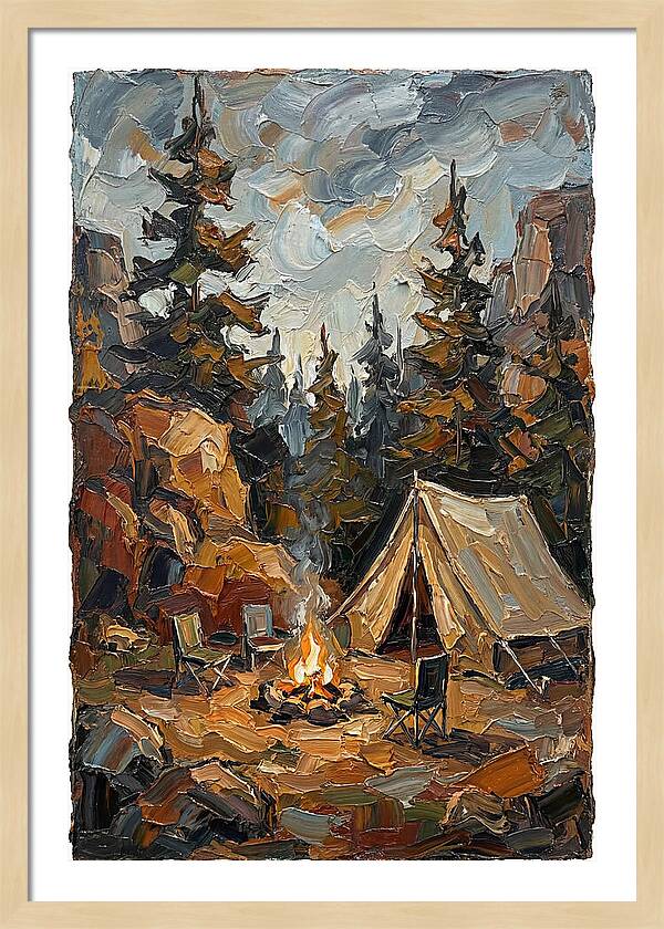 Camping Under The Stars
