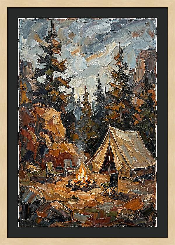 Camping Under The Stars