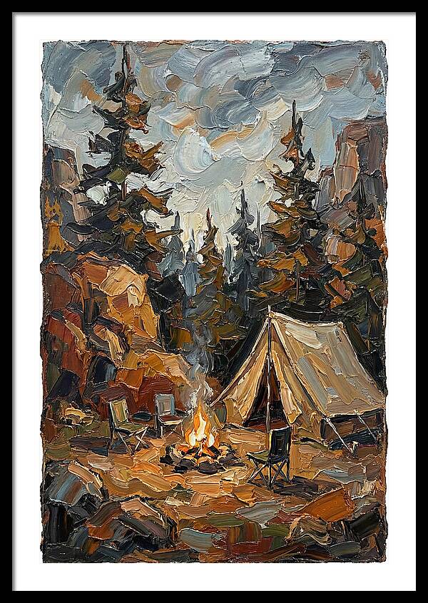Camping Under The Stars