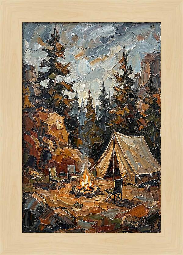 Camping Under The Stars