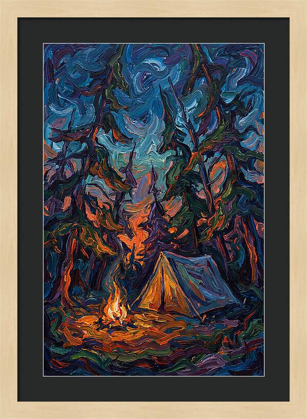 Campsite Under Starry Skies