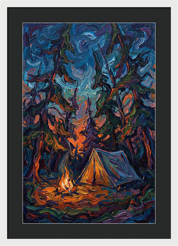 Campsite Under Starry Skies