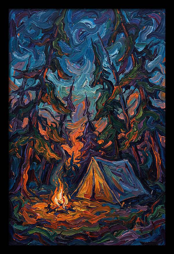 Campsite Under Starry Skies