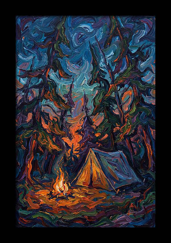 Campsite Under Starry Skies