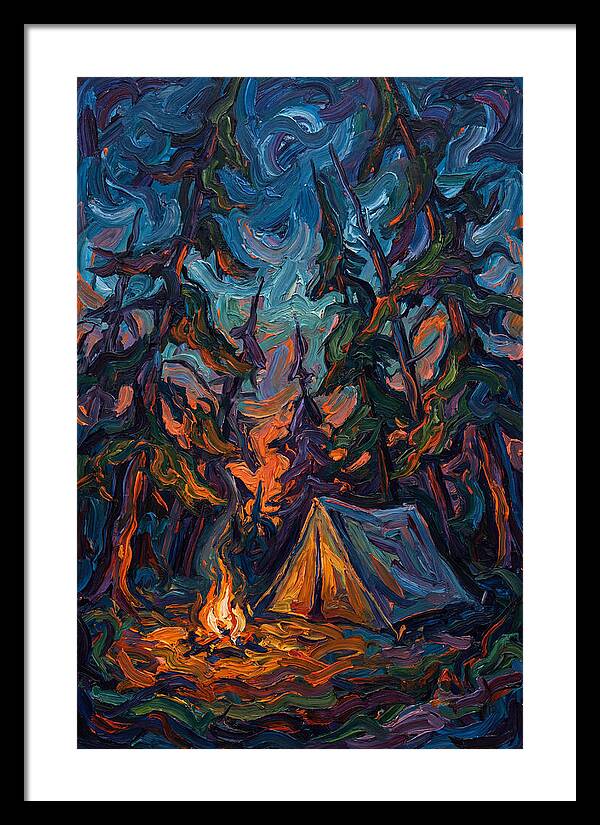 Campsite Under Starry Skies