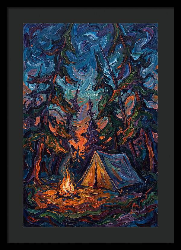 Campsite Under Starry Skies