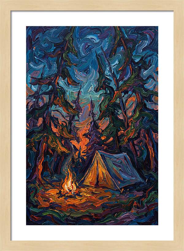 Campsite Under Starry Skies