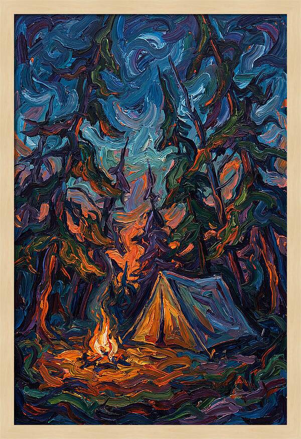 Campsite Under Starry Skies
