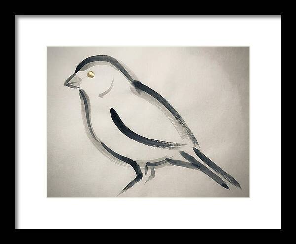 Canary In Minimalist Style