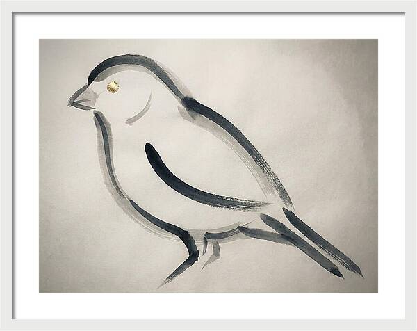 Canary In Minimalist Style