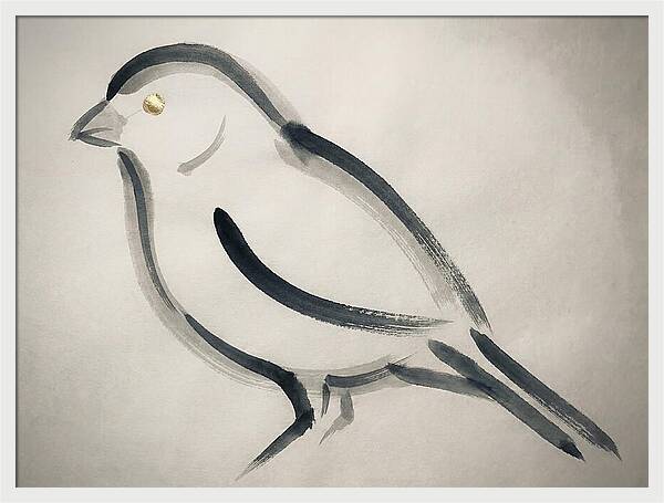 Canary In Minimalist Style