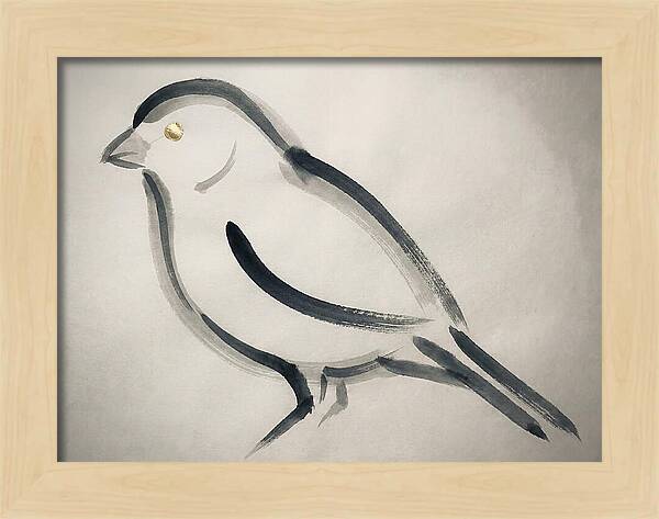 Canary In Minimalist Style