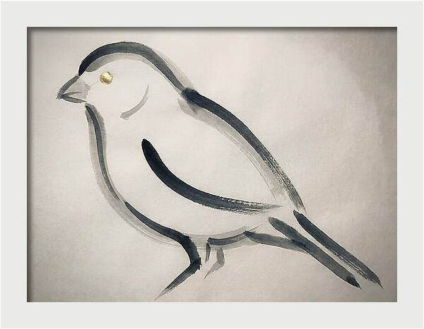 Canary In Minimalist Style