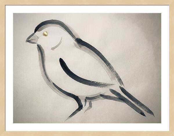 Canary In Minimalist Style