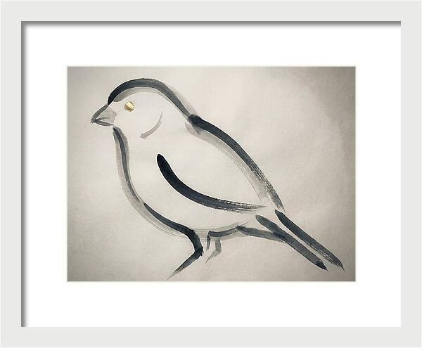 Canary In Minimalist Style