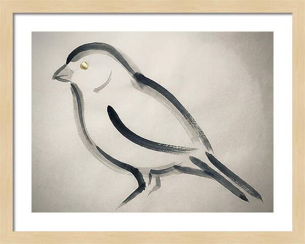 Canary In Minimalist Style